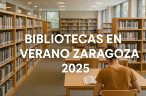bibliotecas abiertas en verano zaragoza 2025