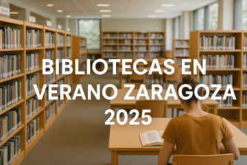 bibliotecas abiertas en verano zaragoza 2025